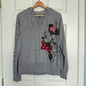Disney Parks Minnie Mouse hooded sweatshirt